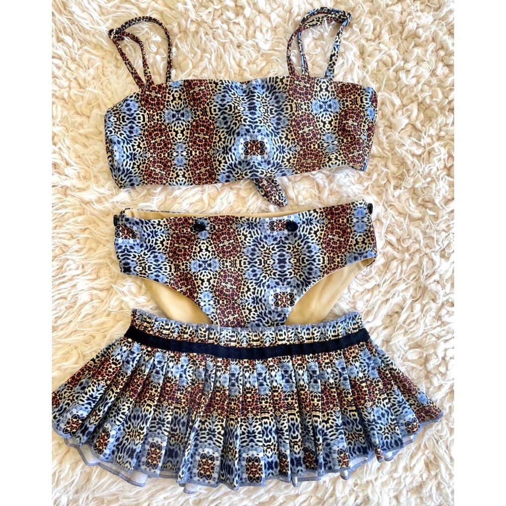 Madison Swim 3 piece girls bikini NWOT